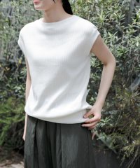 URBAN RESEARCH DOORS/FORK&SPOON　変形ワッフルノースリーブプルオーバー/508291574