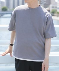 ITEMS URBAN RESEARCH/フェイクレイヤードドビートップス/508291597