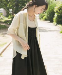 ITEMS URBAN RESEARCH/シアーストライプハンソデシャツ/508291604