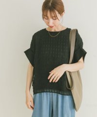 ITEMS URBAN RESEARCH/シアーチェックレイヤードブラウス/508291609