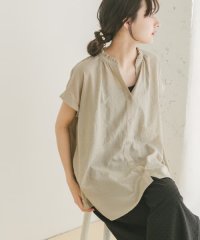 ITEMS URBAN RESEARCH/フリルスキッパーブラウス/508291610