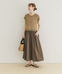 ITEMS URBAN RESEARCH/ニットドッキングフレンチワンピース/508291619