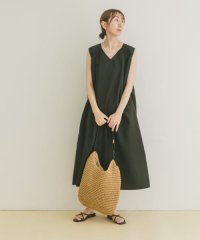 ITEMS URBAN RESEARCH/Vネックノースリーブワンピース/508291620