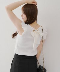 NICE CLAUP/OLIVE des OLIVE OUTLET/後ろリボンテレコフレンチT/508291658