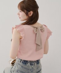 NICE CLAUP/OLIVE des OLIVE OUTLET/後ろリボンテレコフレンチT/508291658