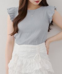 NICE CLAUP/OLIVE des OLIVE OUTLET/後ろリボンテレコフレンチT/508291658