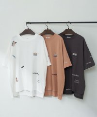 NICE CLAUP/OLIVE des OLIVE OUTLET/キャット＆刺繍ロゴTシャツ/508291660