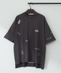 NICE CLAUP/OLIVE des OLIVE OUTLET/キャット＆刺繍ロゴTシャツ/508291660
