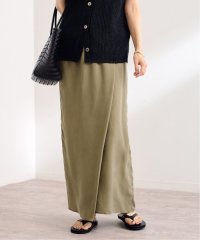 FRAMeWORK/SMOKY CUPRA TUCK SKIRT/508291695