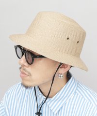 AMS SELECT/エーエムエスセレクト A.M.S.select ペーパー バケット型 サファリハット あご紐付き 洗濯可/508291737