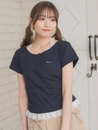 Emsexcite/エムズエキサイト ems excite 裾フリルドッキングTEE/508291863