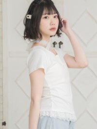 Emsexcite/エムズエキサイト ems excite 裾フリルドッキングTEE/508291863