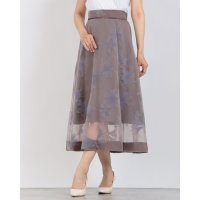 READY MADES/レディメイド LADYMADE シアーフロッキーフレアスカート/508291900