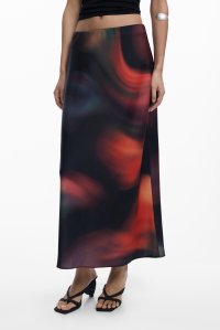 Desigual/デシグアル Desigual ロングスカート ステイン柄/508291989