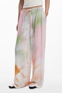 Desigual/デシグアル Desigual 水彩画風ワイドパンツ/508292000