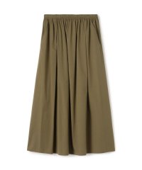 GALERIE VIE/コットンツイル ギャザーロングスカート/508292106