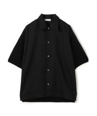 TOMORROWLAND MENS/リネンニットコンビ ハーフスリーブシャツ/508292112