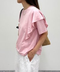 fredy emue/ラッフルショルダー半袖Tシャツ/508263221