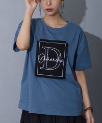 NICOLE white/刺繍デザインTシャツ/508266379