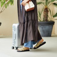 fitfit/フラットフットベッドサンダル/508279684