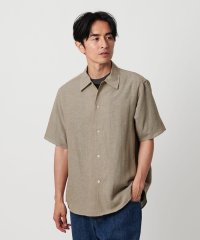 BEAUTY&YOUTH UNITED ARROWS/ツイスト リネンブレンド キャンプカラーフォルム シャツ/508290544