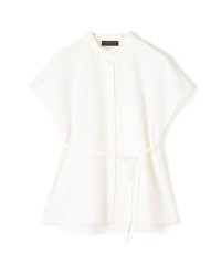 TOMORROWLAND collection/カラミジャカード ワイドショルダークレリックブラウス/508292371