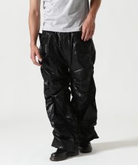 RoyalFlash/A.F ARTEFACT/エーエフ・アーティファクト/COATING RANDAM GATHER WIDE PANT/508292550