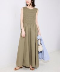 SLOBE IENA/コットンシャーリングノースリーブワンピース/508292639