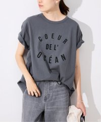 SLOBE IENA/USAコットンロゴプリントTEE/508292644