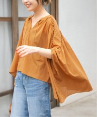 Spick & Span/TCシアーギャザーブラウス/508292740