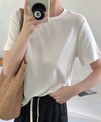 LOWO/ロワ LOWO シンプル無地Tシャツ カットソー/508292778