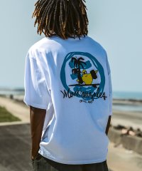 Mark Gonzales/マークゴンザレス Mark Gonzales バックプリント バックロゴ 半袖Tシャツ ロゴTシャツ/3type/4colors/508292800