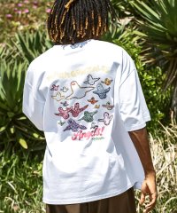 Mark Gonzales/マークゴンザレス Mark Gonzales バックプリント バックロゴ 半袖Tシャツ ロゴTシャツ/3type/4colors/508292800