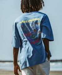 Mark Gonzales/マークゴンザレス Mark Gonzales バックプリント バックロゴ 半袖Tシャツ ロゴTシャツ/3type/4colors/508292800