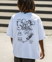 Mark Gonzales/マークゴンザレス Mark Gonzales バックプリント バックロゴ 半袖Tシャツ ロゴTシャツ/3type/4colors/508292801