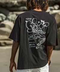 Mark Gonzales/マークゴンザレス Mark Gonzales バックプリント バックロゴ 半袖Tシャツ ロゴTシャツ/3type/4colors/508292801
