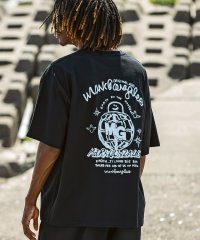 Mark Gonzales/マークゴンザレス Mark Gonzales バックプリント バックロゴ 半袖Tシャツ ロゴTシャツ/3type/4colors/508292801
