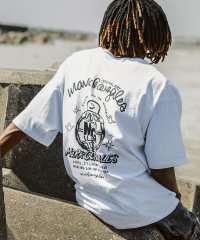 Mark Gonzales/マークゴンザレス Mark Gonzales バックプリント バックロゴ 半袖Tシャツ ロゴTシャツ/3type/4colors/508292801
