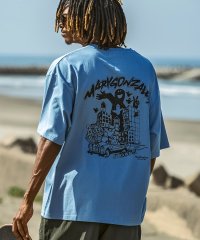 Mark Gonzales/マークゴンザレス Mark Gonzales バックプリント バックロゴ 半袖Tシャツ ロゴTシャツ/3type/4colors/508292801