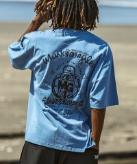 Mark Gonzales/マークゴンザレス Mark Gonzales バックプリント バックロゴ 半袖Tシャツ ロゴTシャツ/3type/4colors/508292801