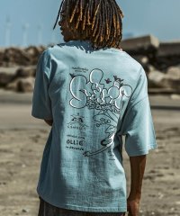 Mark Gonzales/マークゴンザレス Mark Gonzales バックプリント バックロゴ 半袖Tシャツ ロゴTシャツ/3type/4colors/508292801