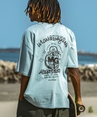 Mark Gonzales/マークゴンザレス Mark Gonzales バックプリント バックロゴ 半袖Tシャツ ロゴTシャツ/3type/4colors/508292801