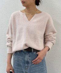 GALLARDAGALANTE/ファーウールキーネックニット/508292818