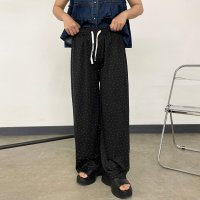 CRB/シーアールビー CRB ストーン楊柳ワイドパンツ/508293240