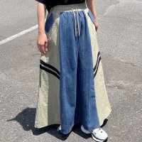 CRB/シーアールビー CRB デニム切替ラインスカート2/508293256