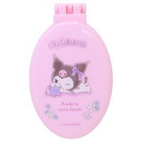 cinemacollection/シネマコレクション cinemacollection クロミ ヘアブラシ ミラー付きドライブラシ サンリオ ティーズファクトリー 折りたたみブラシ 鏡 キャラク/508293322