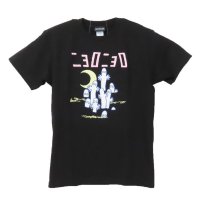 cinemacollection/シネマコレクション cinemacollection ムーミン Tシャツ T－SHIRTS ニョロニョロ BK Mサイズ 北欧 ワタナベ 半袖 キャラクター グ/508293362