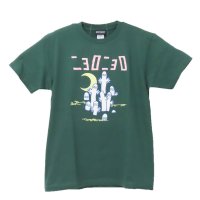 cinemacollection/シネマコレクション cinemacollection ムーミン Tシャツ T－SHIRTS ニョロニョロ GN Mサイズ 北欧 ワタナベ 半袖 キャラクター グ/508293365