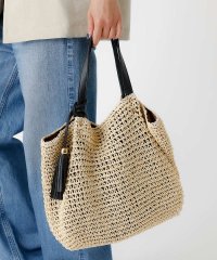 Rouge vif la cle/タッセル付き ペーパートートバッグ / 雑材バッグ/508293388