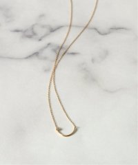 Lilas/《WEB限定予約》Uミルモチーフ1ツブダイヤネックレス K10/508293539